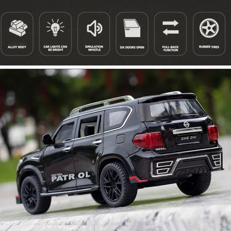 1:24 Nissan Patrol Metal Dieca - Model Kit Runner recension och pris
