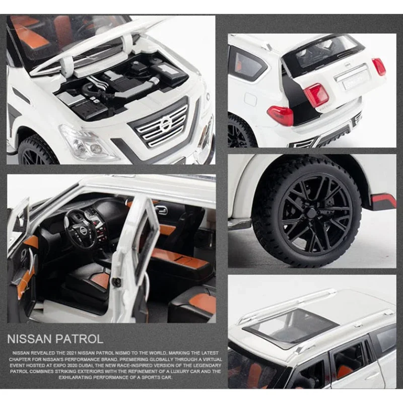 1:24 Nissan Patrol Metal Dieca - Model Kit Runner recension och pris