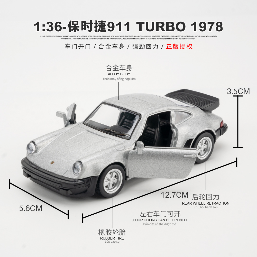 1:36  911 Turbo 1978 Model Toy - Model Kit Ae86 recension och pris