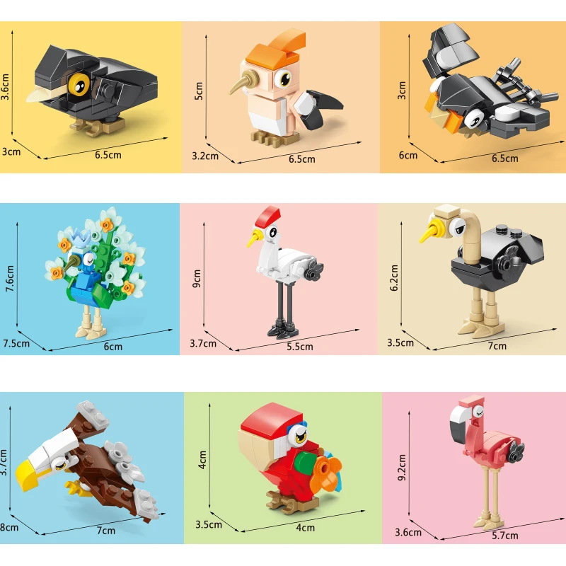 Bricks Animal Bird Paradise Cr - Model Kit Girl recension och pris