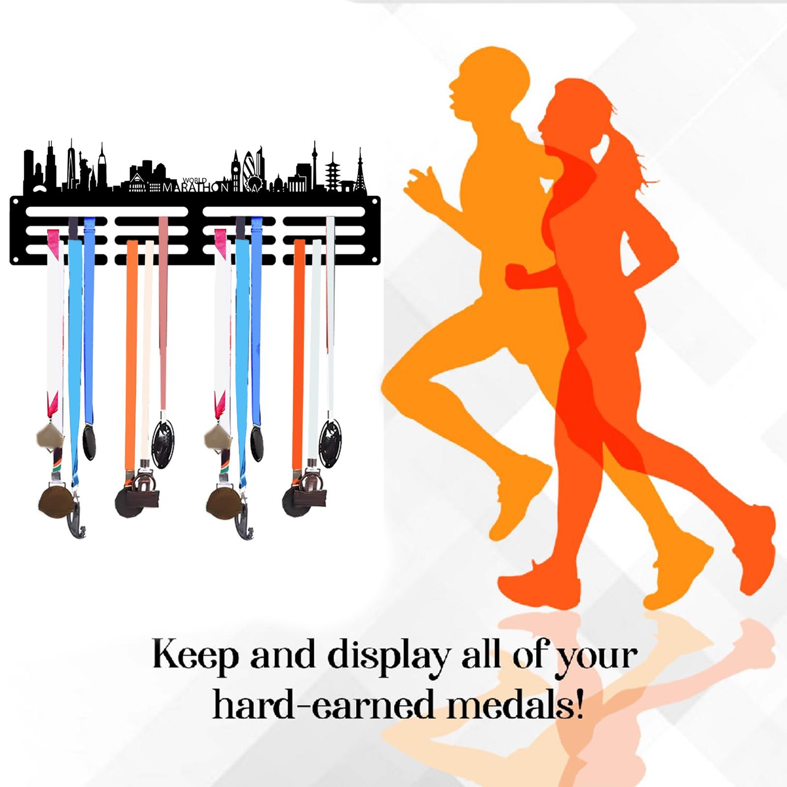 Medal Display Shelf Award Ribb - Model Kit Runner Organizer recension och pris