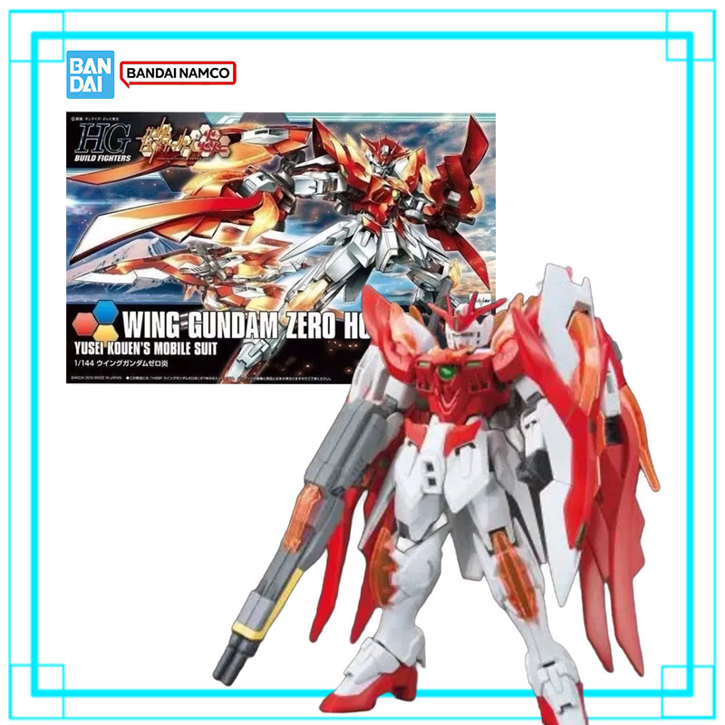 In Stock Bandai Gundam HG 1/14 - Model Kit Wing Zero recension och pris