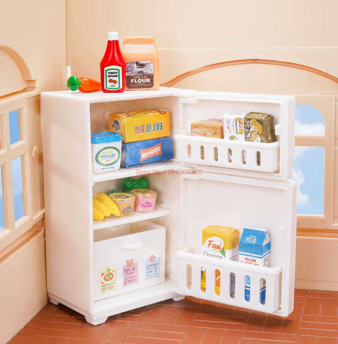 Forest Family 1/12 Kitchen Fur - Model Kitchen Set recension och pris