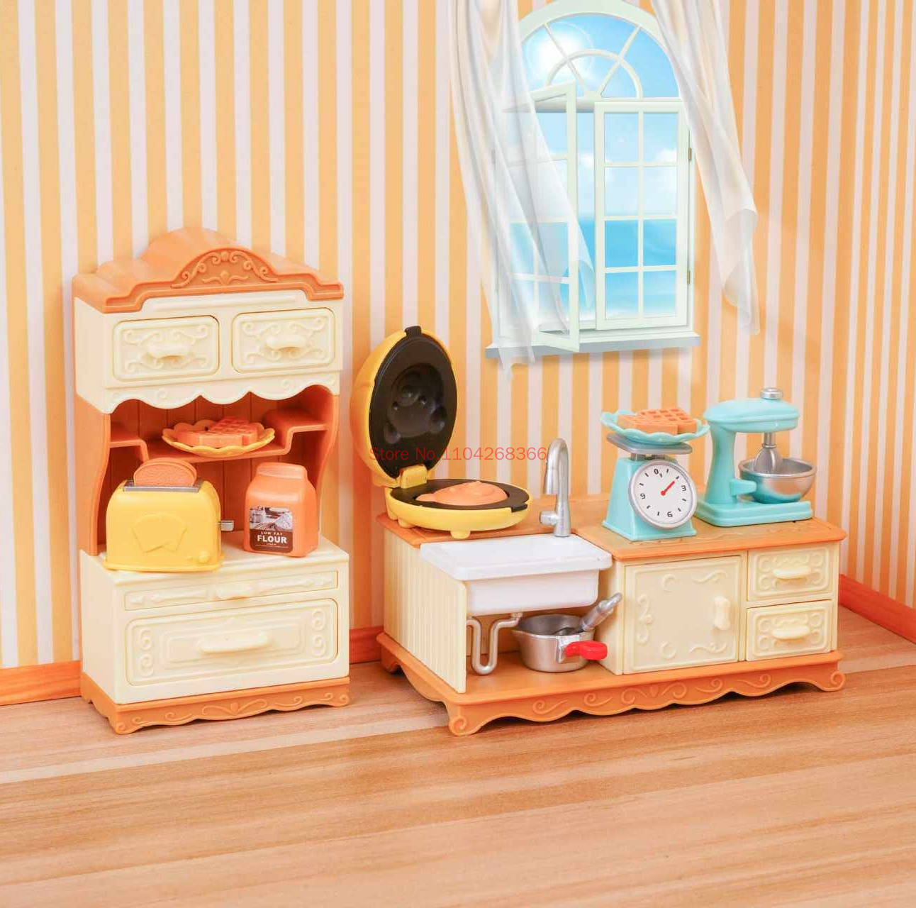 Forest Family 1/12 Kitchen Fur - Model Kitchen Set recension och pris