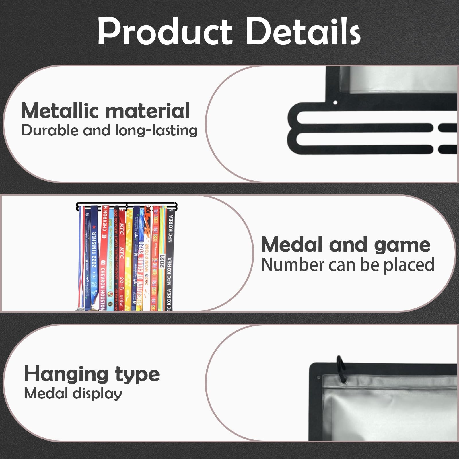 Premium Race Bib and Medal Dis - Model Kit Runner Organizer recension och pris