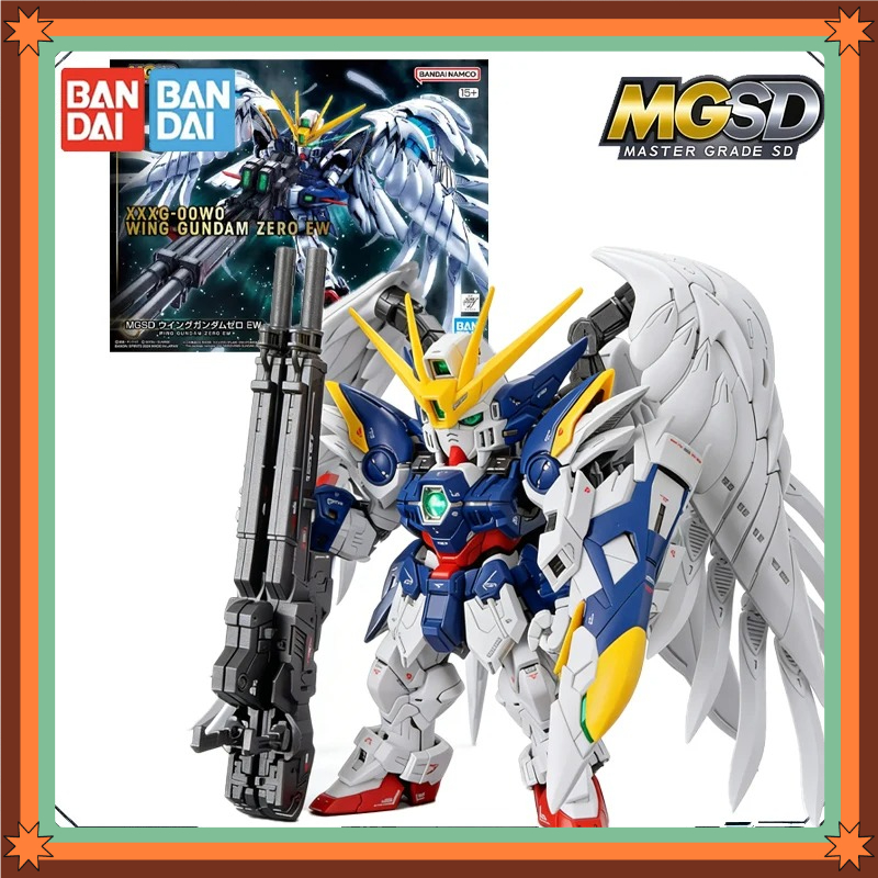 Bandai Original MGSD Wing Gund - Model Kit Wing Zero recension och pris