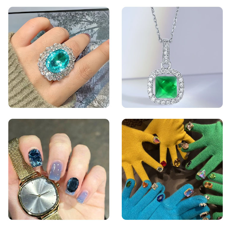 DIY Cube Ring Necklace Bracele - Model Kit Varnish recension och pris