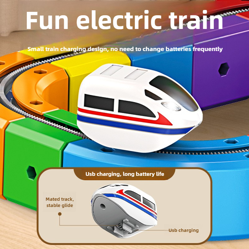 Children DIY Magic Track Train - Model Kit Runner recension och pris