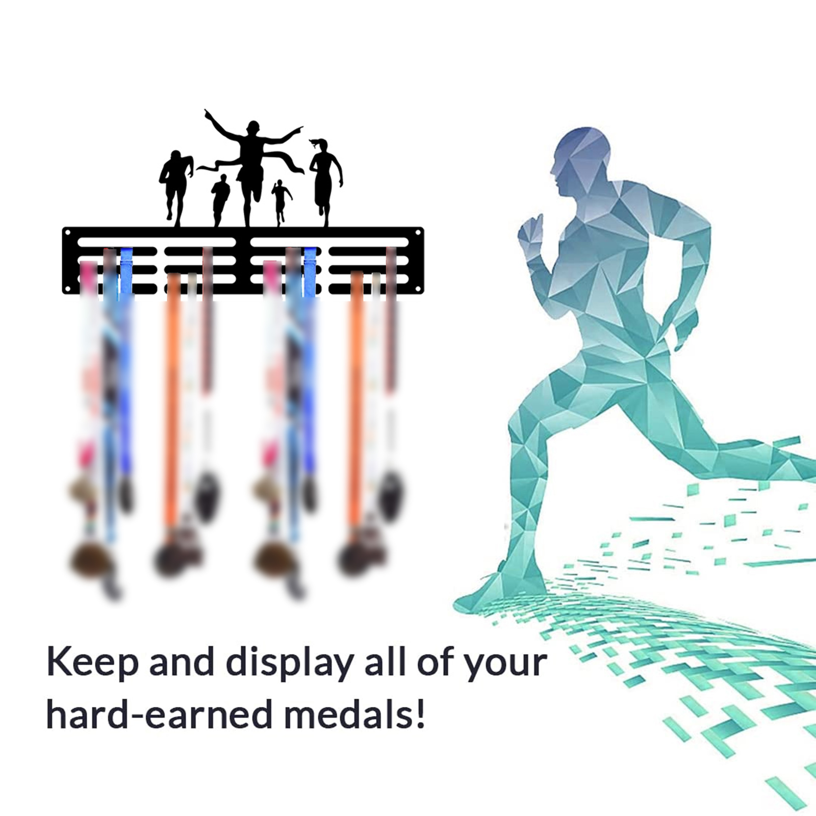Awards Display Shelf Medal Hol - Model Kit Runner Organizer recension och pris