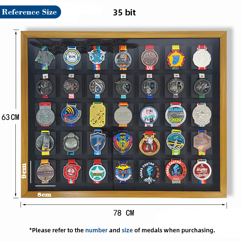 Solid Wood Marathon Medal  Fra - Model Kit Runner Organizer recension och pris