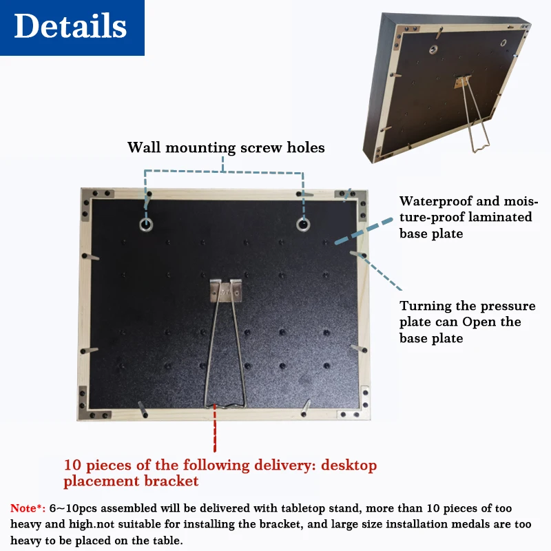 Solid Wood Marathon Medal  Fra - Model Kit Runner Organizer recension och pris