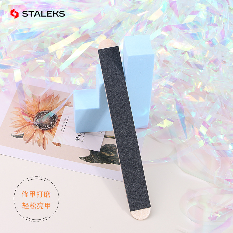Staleks Wooden Stick Board Nai - Sanding Stick Set recension och pris