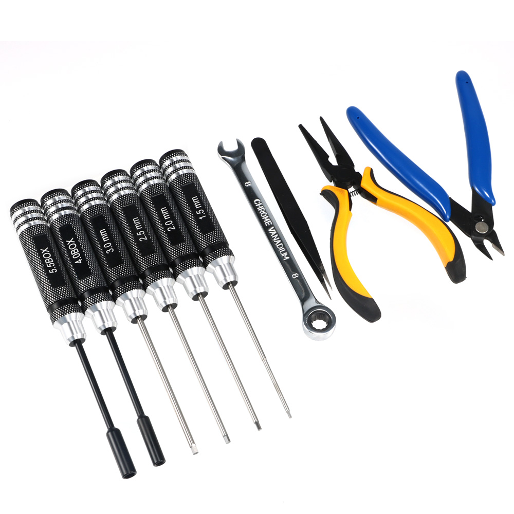 10PCS 10in1 FPV Drone RC Tool  - Model Kit Perfect Grade recension och pris