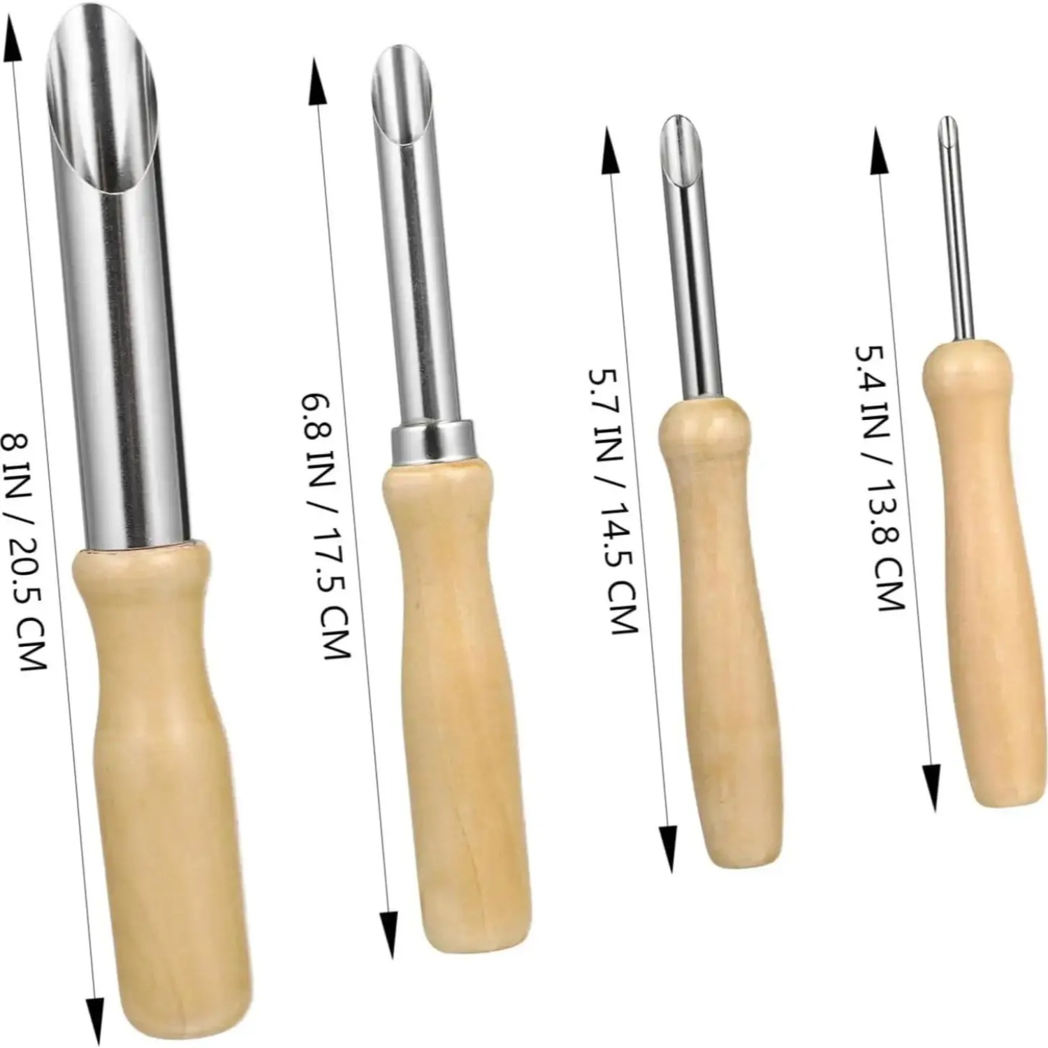 Essential 4-Piece Wooden Potte - Model Kit Perfect Grade recension och pris