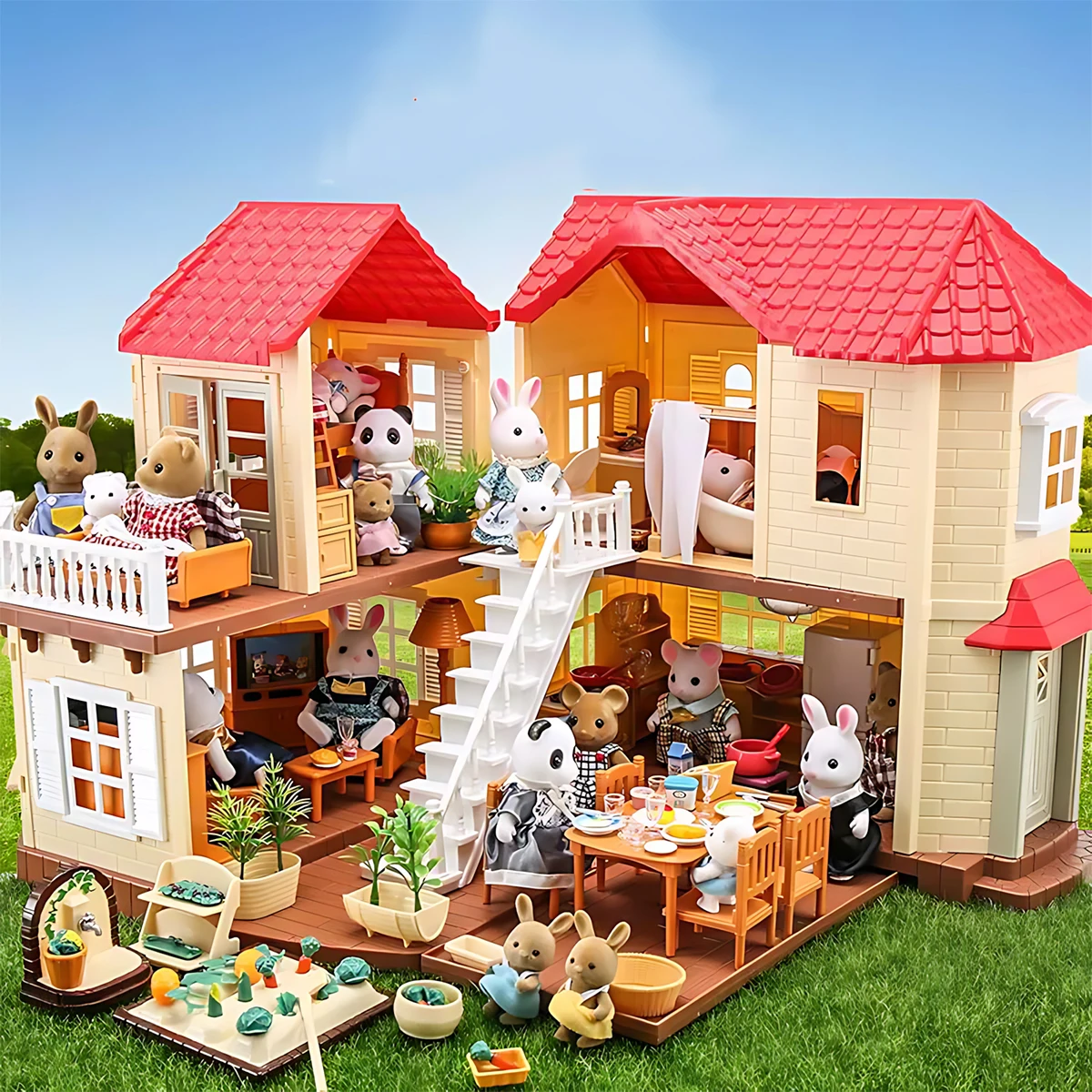 Miniature Furniture 1:12 Dollh - Model Kitchen Set recension och pris