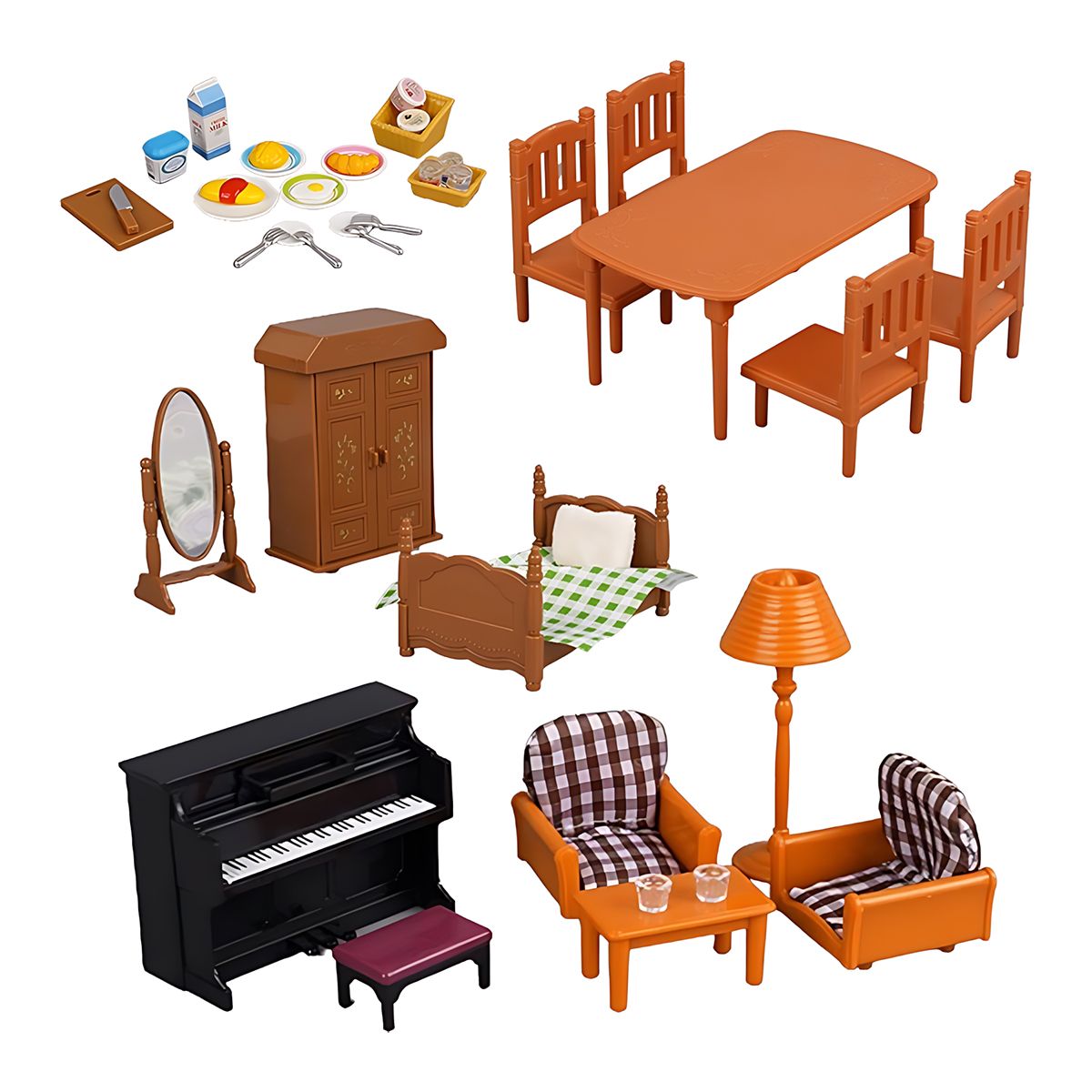 Miniature Furniture 1:12 Dollh - Model Kitchen Set recension och pris