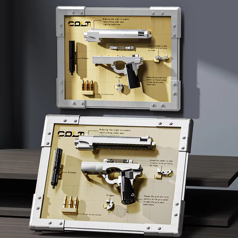 Mechanical Revolver Model Buil - Model Kit Revolver recension och pris