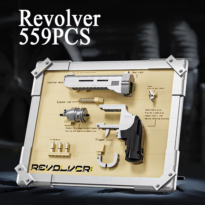 Mechanical Revolver Model Buil - Model Kit Revolver recension och pris