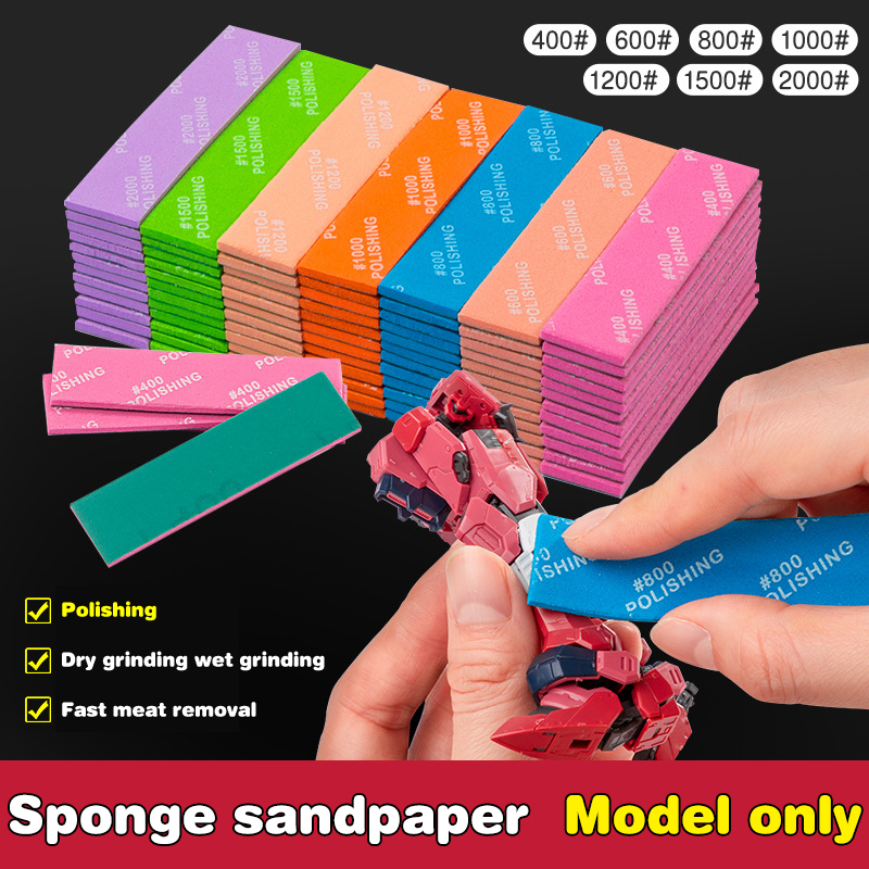 9Pcs/set 400~1200 Semi-rigid S - Sanding Stick Set recension och pris